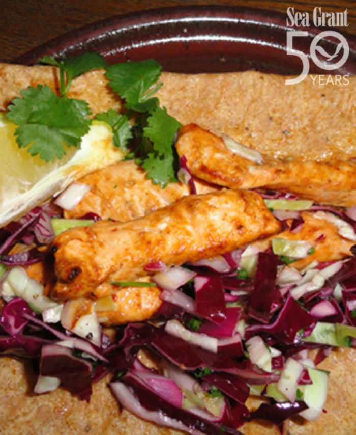 Chipotle Grilled Fish Tacos with Cilantro Slaw - Eat ...